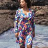 Maillots De Bain PrimaDonna Tunique De Plage & Pareo | Caftan De Plage Tropical Rainforest