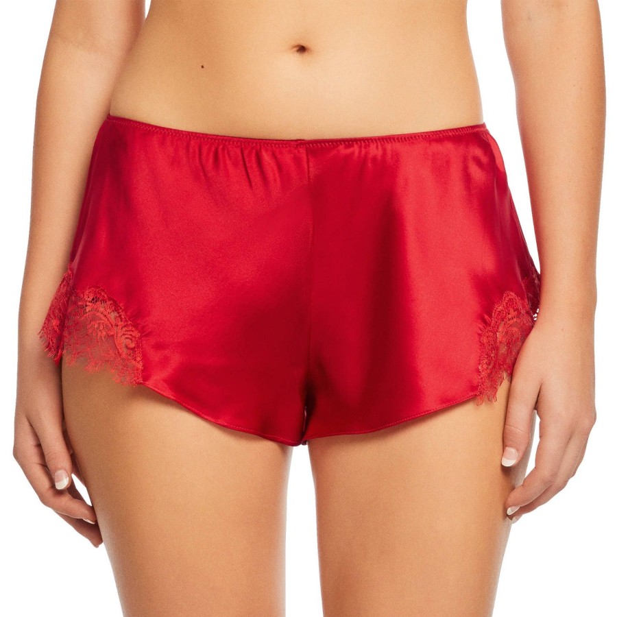 Lingerie De Nuit Sainted Sisters | Short En Soie Red