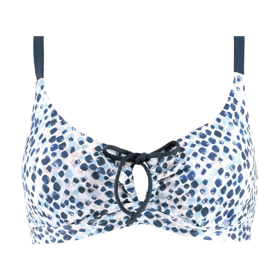 Maillots De Bain Livia Brassiere | Haut De Maillot De Bain Brassiere Simona Armatures Bleu