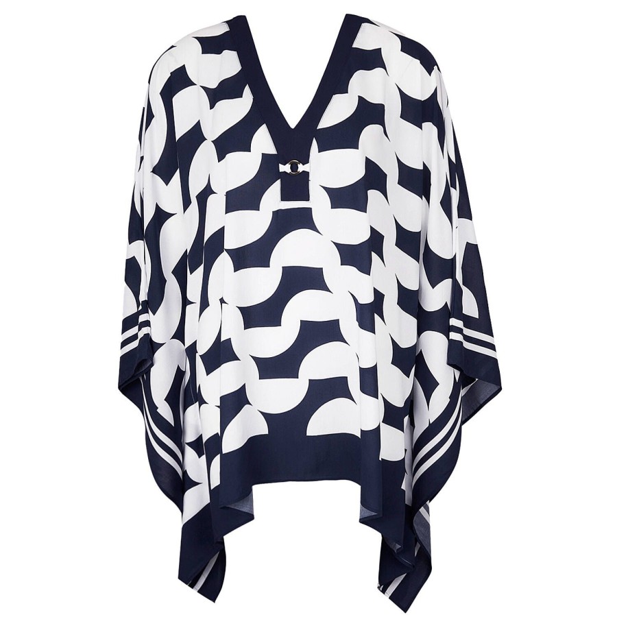 Maillots De Bain Lise Charmel Tunique De Plage & Pareo | Poncho Navy Croisiere