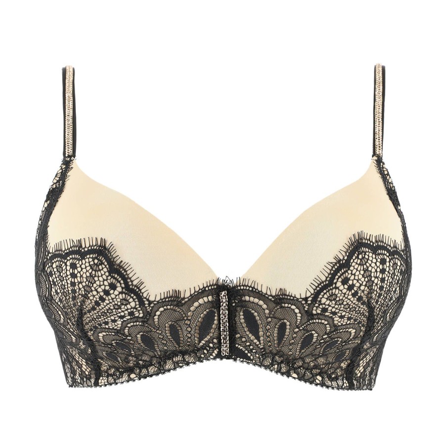 Soutiens-Gorge Prelude | Soutien-Gorge Sans Armatures En Dentelle Noir