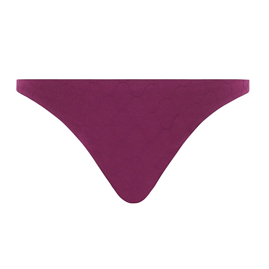 Maillots De Bain Chantelle Bresilien / Tanga | Bas De Maillot De Bain Tanga Purple Potion