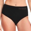 Maillots De Bain Chantelle Culotte Haute | Bas De Maillot De Bain Culotte Haute Noir