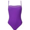 Maillots De Bain Lise Charmel Bustier | Maillot De Bain 1 Piece Bustier Sans Armatures Iris Couture