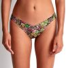 Maillots De Bain Aubade Bresilien / Tanga | Bas De Maillot De Bain Slip Mini-Coeur Deep Forest