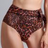 Maillots De Bain Marlies Dekkers Culotte Haute | Bas De Maillot De Bain Culotte Haute Marron/Orange