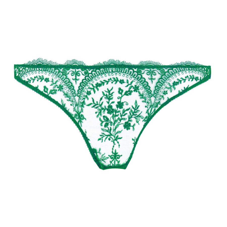 Culottes Dita Von Teese | String Emerald