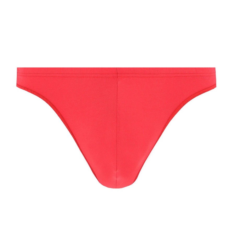 Homme HOM String Homme | String Homme En Coton Red