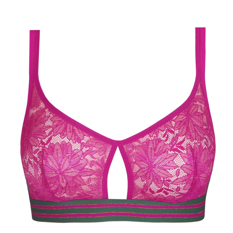 Soutiens-Gorge Marie Jo | Soutien-Gorge Sans Armatures En Dentelle Tropical Fusion