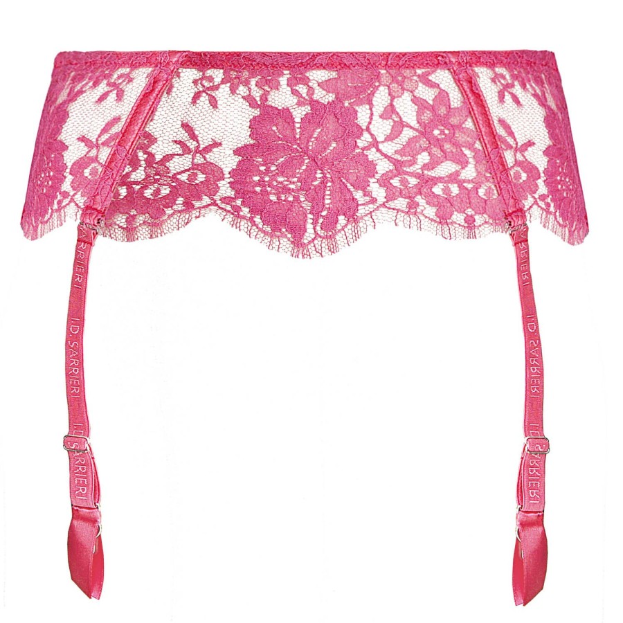 Lingerie I.D. Sarrieri | Porte-Jarretelles En Dentelle Cyclamen