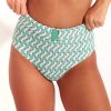 Maillots De Bain Livia Culotte Haute | Bas De Maillot De Bain Culotte Haute Dalta Jade