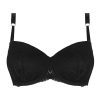 Soutiens-Gorge Antigel | Soutien-Gorge Coques Bonnets Profonds En Dentelle Noir