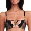 Soutiens-Gorge Chantelle X | Soutien-Gorge Bandeau Coques En Dentelle Noir