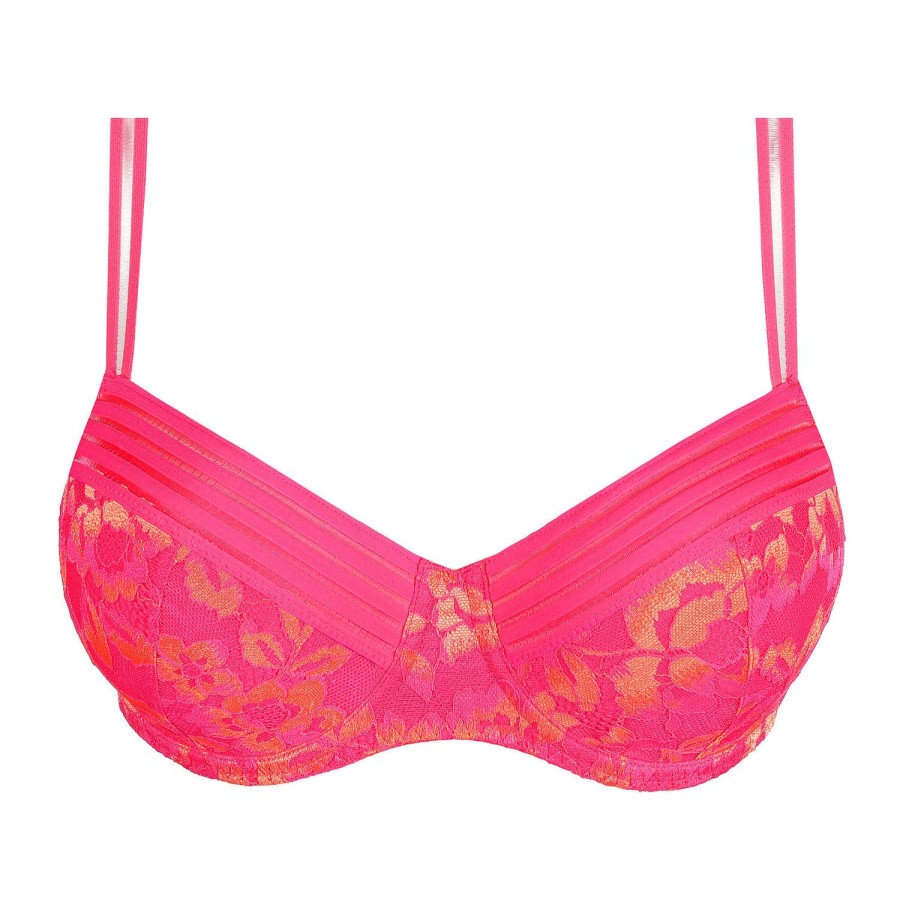 Soutiens-Gorge PrimaDonna Twist | Soutien-Gorge Balconnet En Dentelle La Pink