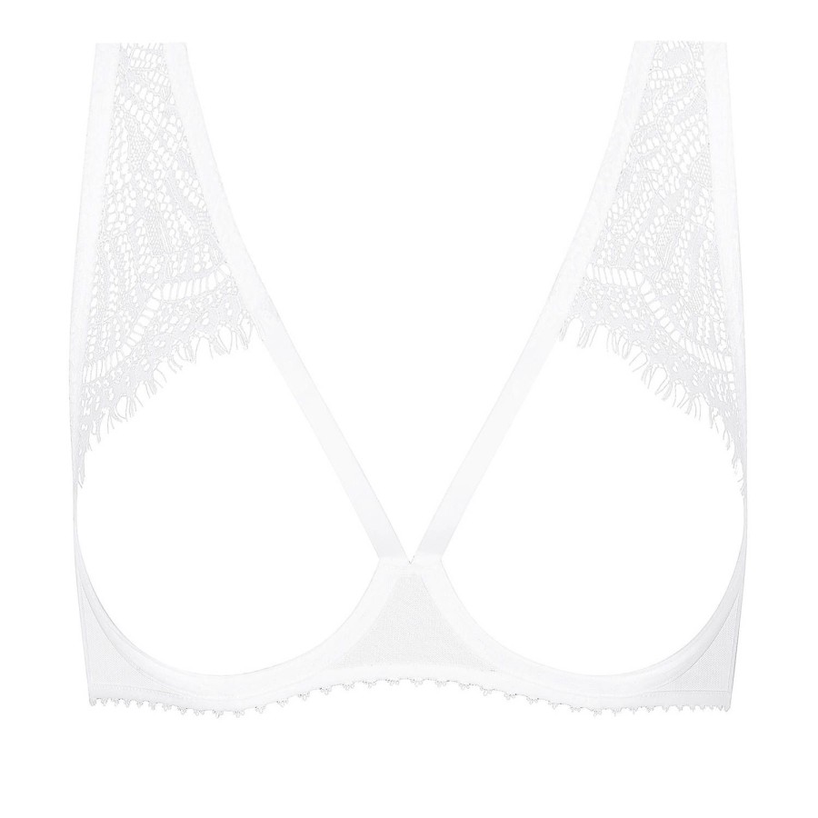 Soutiens-Gorge Maison Close | Soutien-Gorge Ouvert Blanc