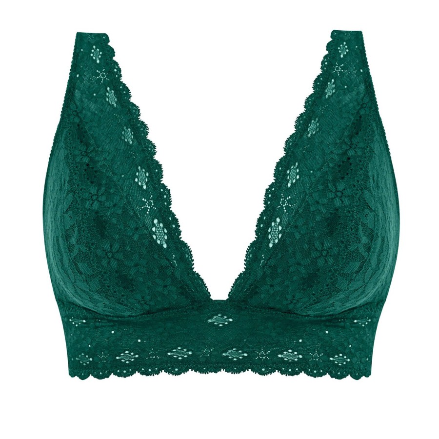 Soutiens-Gorge Wacoal | Soutien-Gorge Triangle En Dentelle Dark Sea