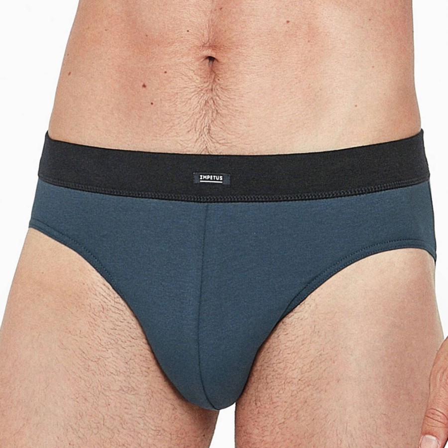 Homme Impetus Slip Homme | Slip Homme En Coton Blue