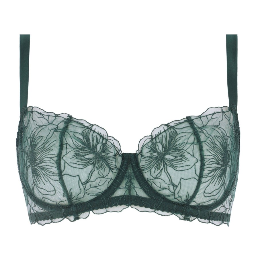 Soutiens-Gorge Fleur of England | Soutien-Gorge Balconnet Green