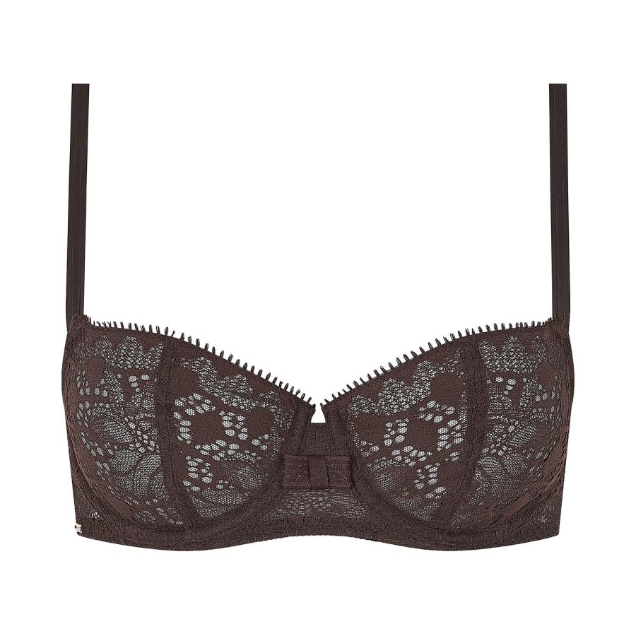 Soutiens-Gorge Chantelle | Soutien-Gorge Corbeille En Dentelle Brown