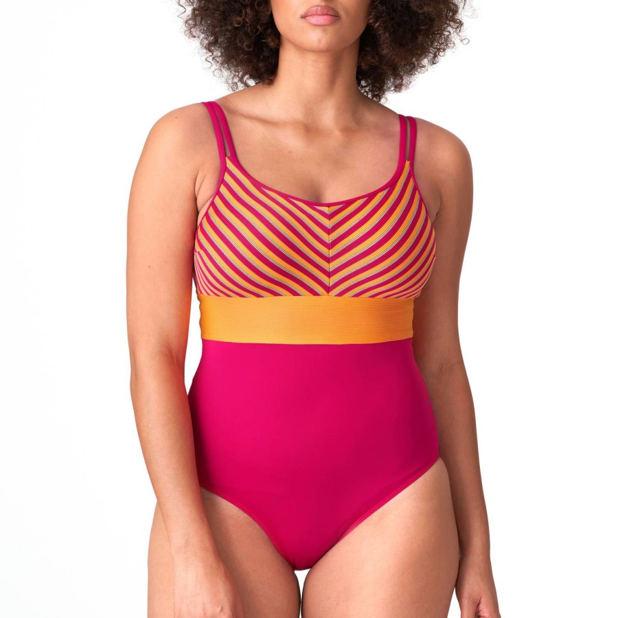 Maillots De Bain PrimaDonna Nageur | Maillot De Bain 1 Piece Nageur Sans Armatures Mai Tai