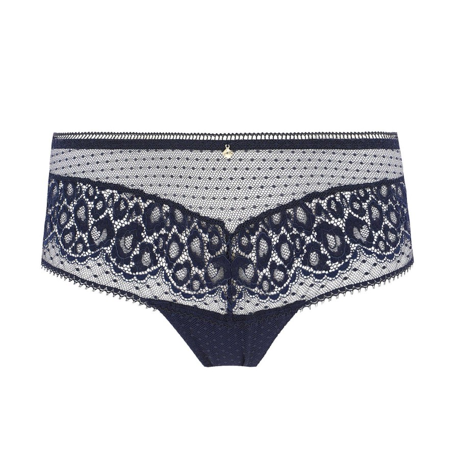 Culottes Aubade | Shorty Saint-Tropez En Dentelle Crepuscule