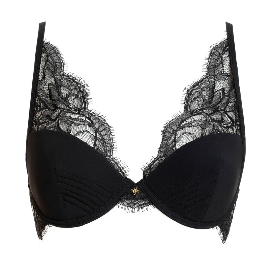 Soutiens-Gorge Prelude | Soutien-Gorge Coques En Dentelle Noir