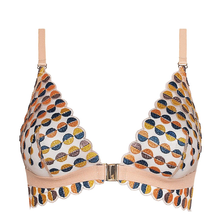 Soutiens-Gorge Huit | Soutien-Gorge Triangle Ouverture Frontale Print