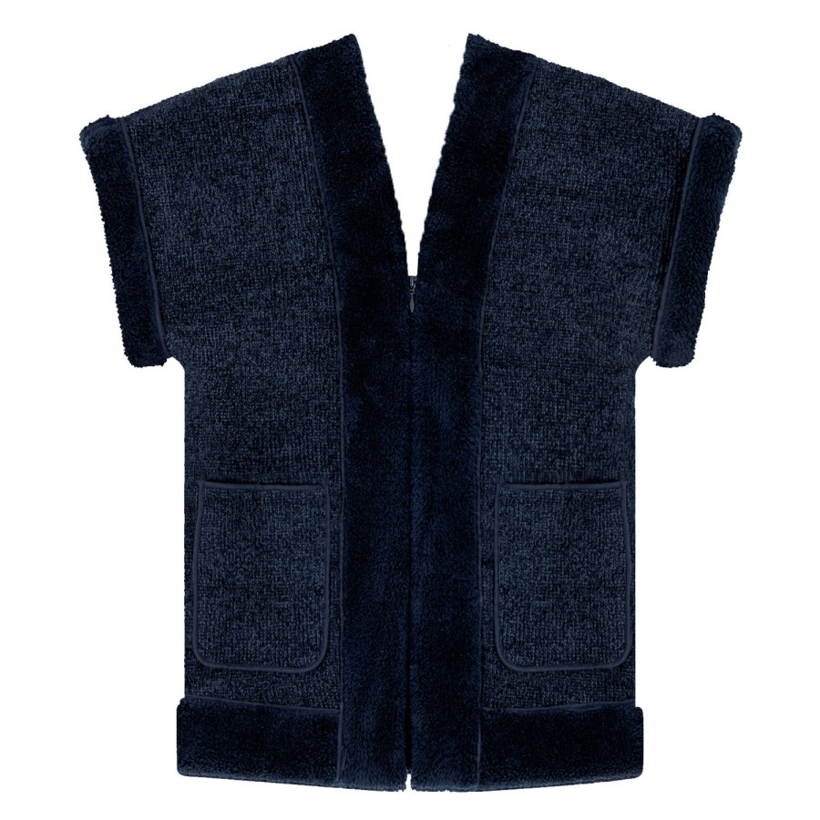 Lingerie De Nuit Le Chat | Gilet Marine