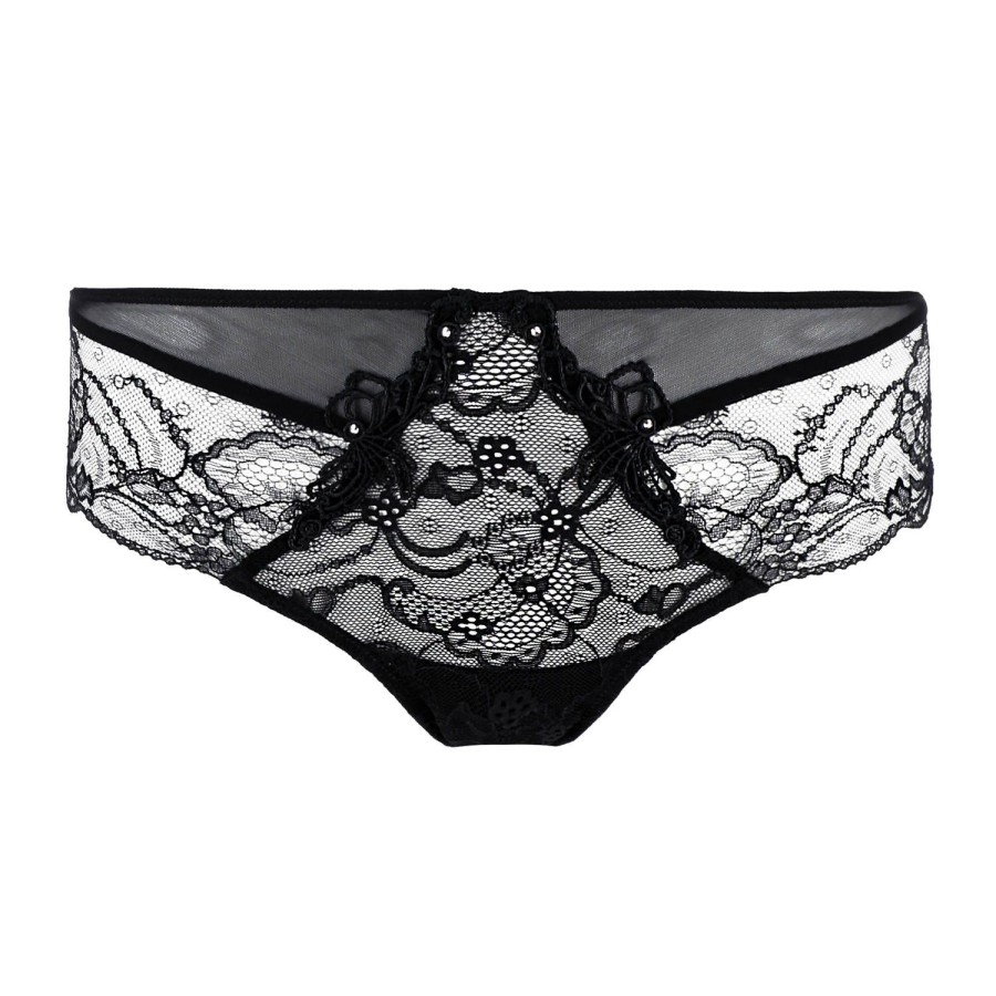 Culottes Lise Charmel | Shorty Echancre En Dentelle Noir