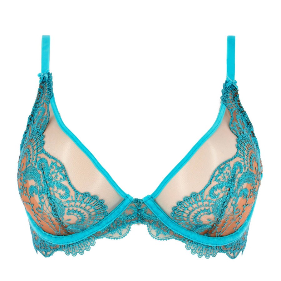 Soutiens-Gorge Dita Von Teese | Soutien-Gorge Emboitant Butterfly Blue