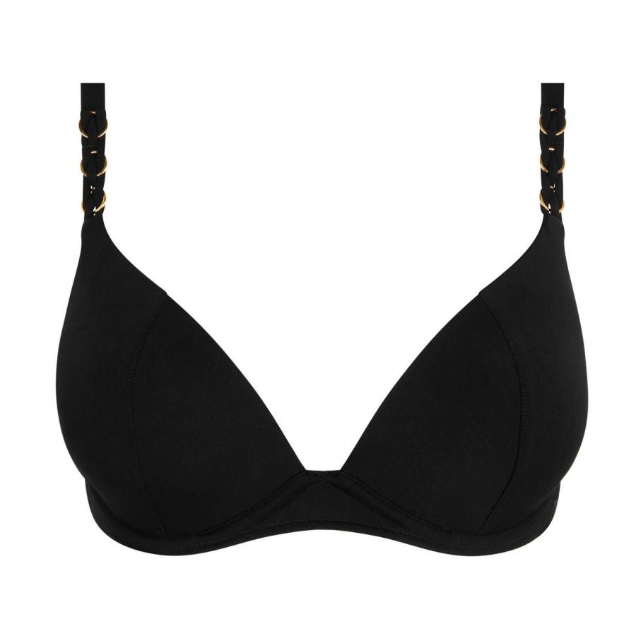 Maillots De Bain Chantelle Push-Up | Haut De Maillot De Bain Push-Up Noir