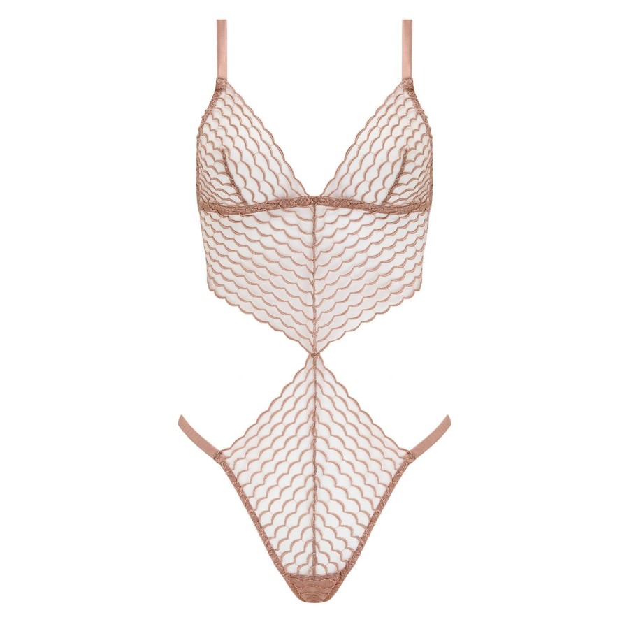 Lingerie Coco de Mer | Body String Warm Taupe