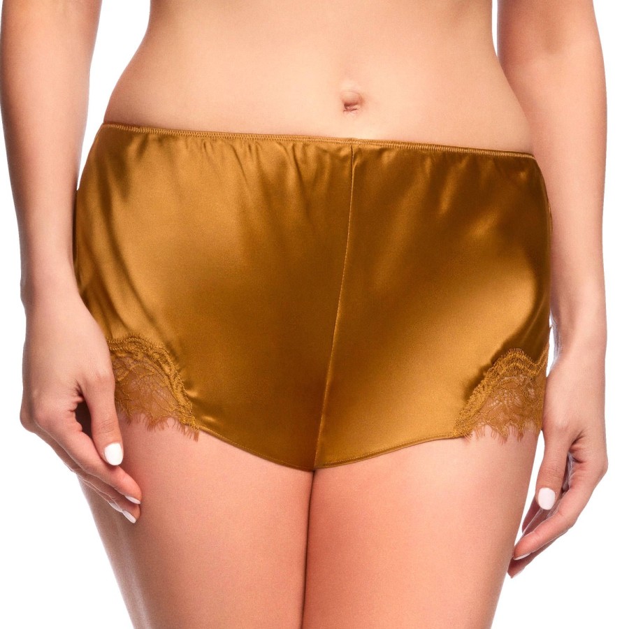 Lingerie De Nuit Sainted Sisters | Short En Soie Copper