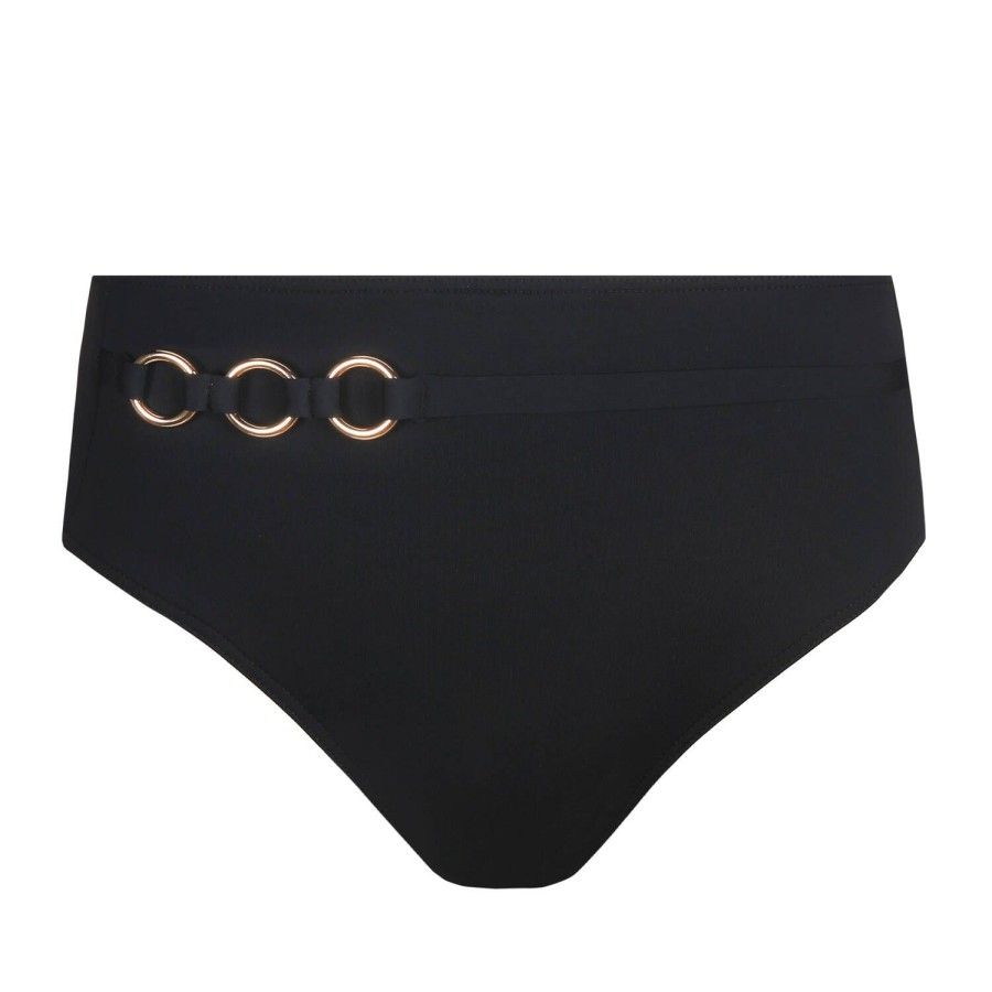 Maillots De Bain PrimaDonna Culotte Haute | Bas De Maillot De Bain Culotte Haute Noir