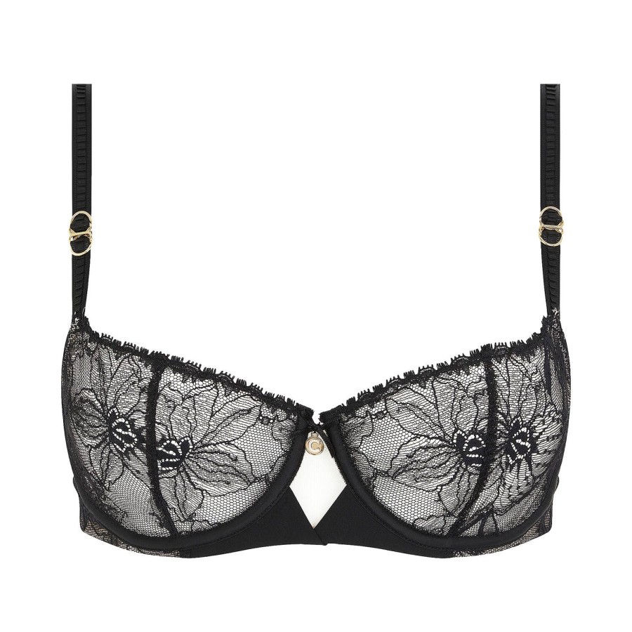 Soutiens-Gorge Chantelle | Soutien-Gorge Corbeille En Dentelle Noir