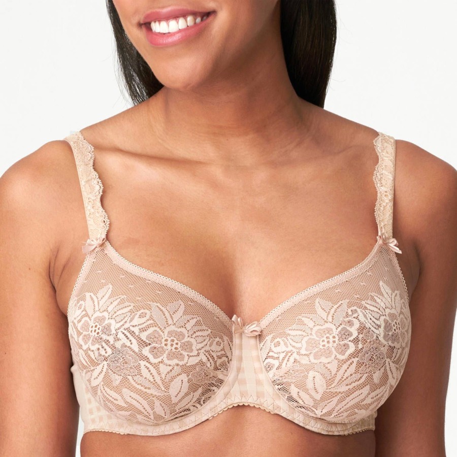 Soutiens-Gorge PrimaDonna | Soutien-Gorge Moule En Dentelle Caffe Latte