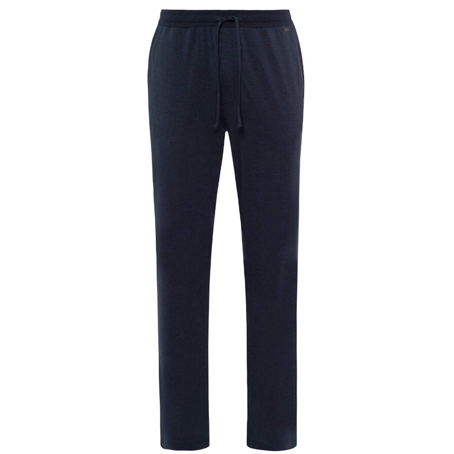 Homme Hanro Ensemble De Detente Homme | Pantalon Homme Deep Navy