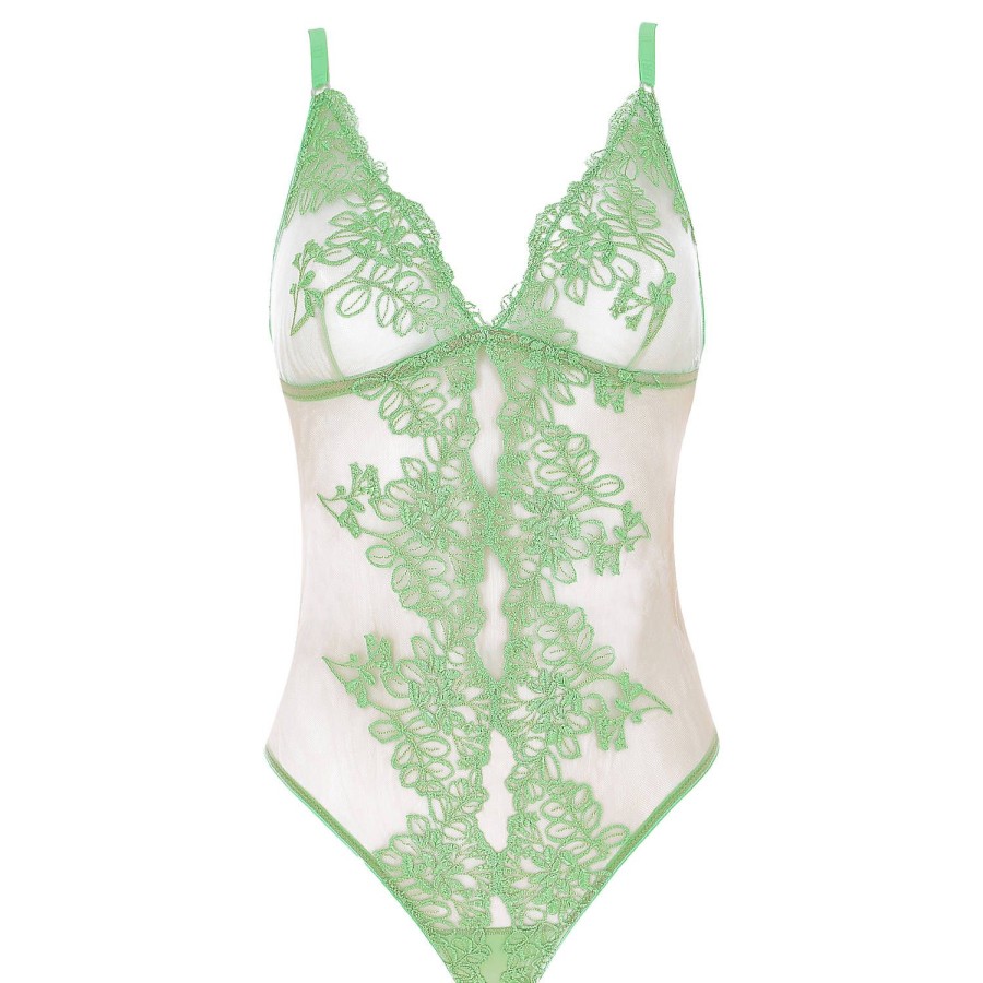 Lingerie I.D. Sarrieri | Body Sans Armatures Light Green