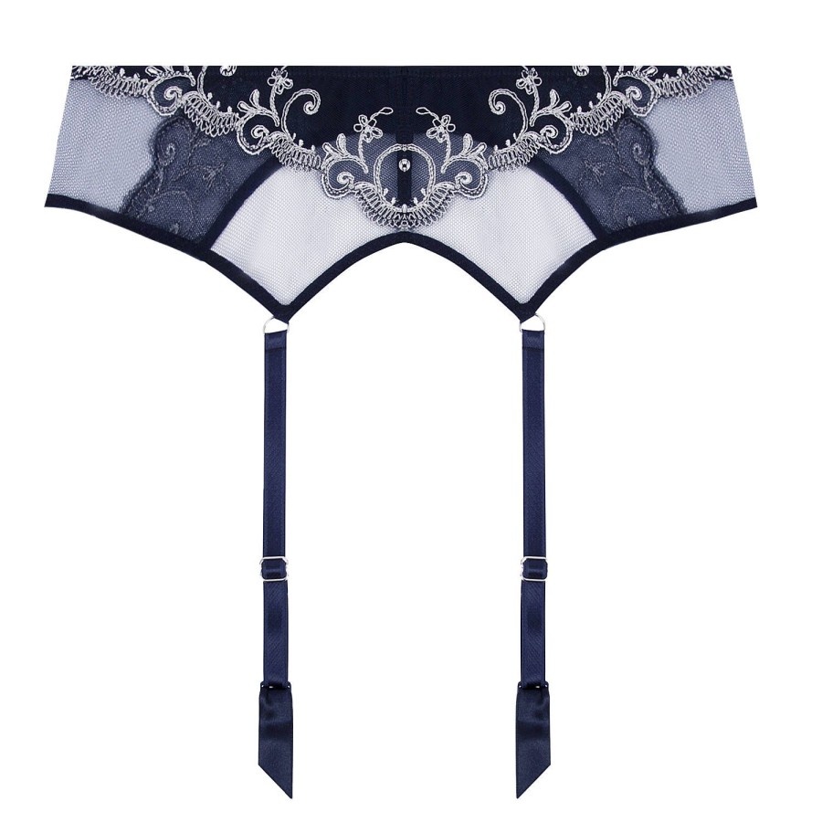 Lingerie Lise Charmel | Porte-Jarretelles Marine Argent