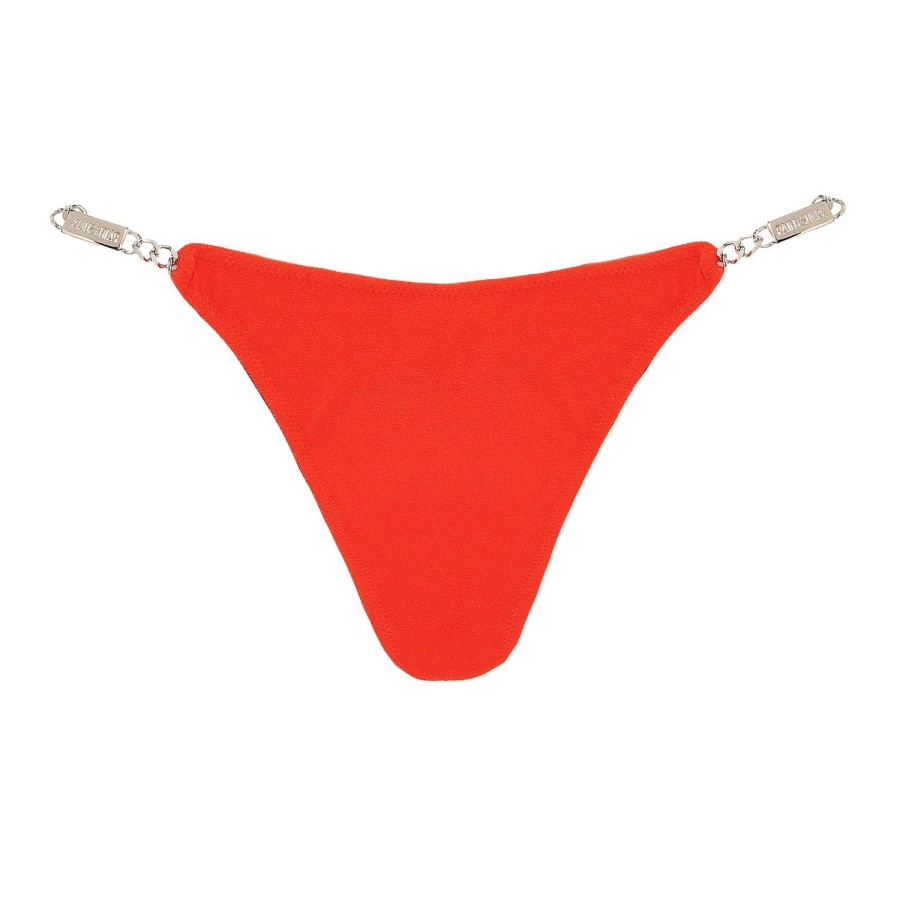 Maillots De Bain Pain de Sucre Bresilien / Tanga | Bas De Maillot De Bain Tanga Tanja Orange