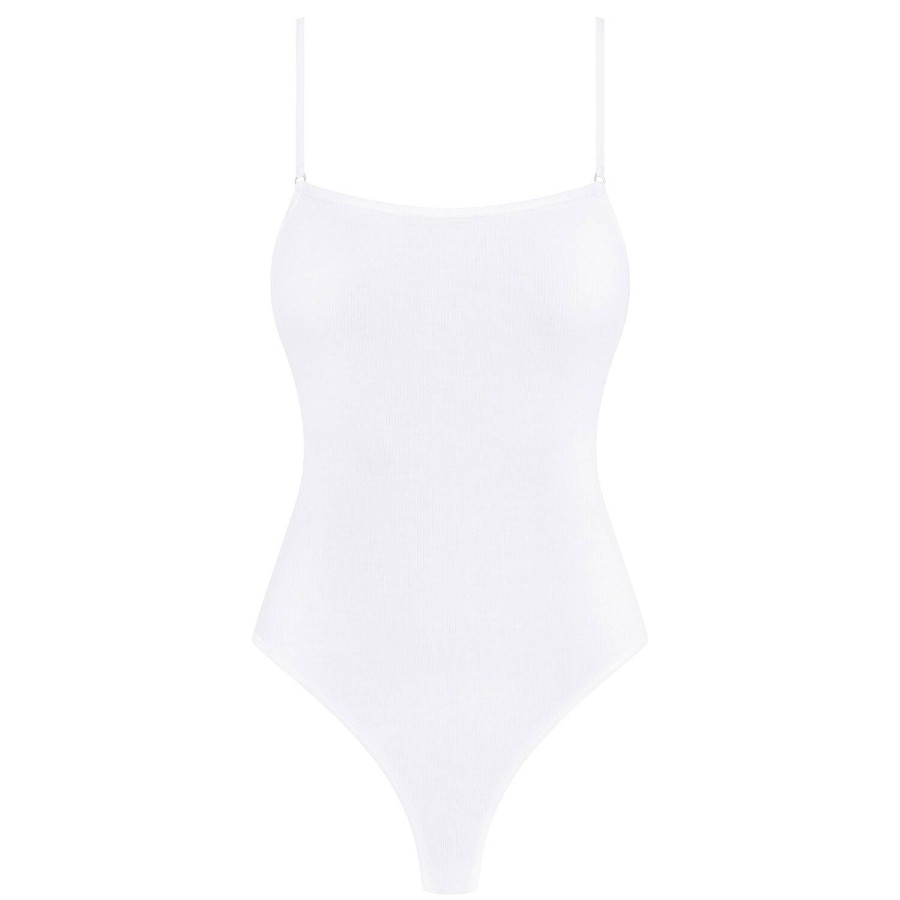 Lingerie Maison Close | Body String Blanc