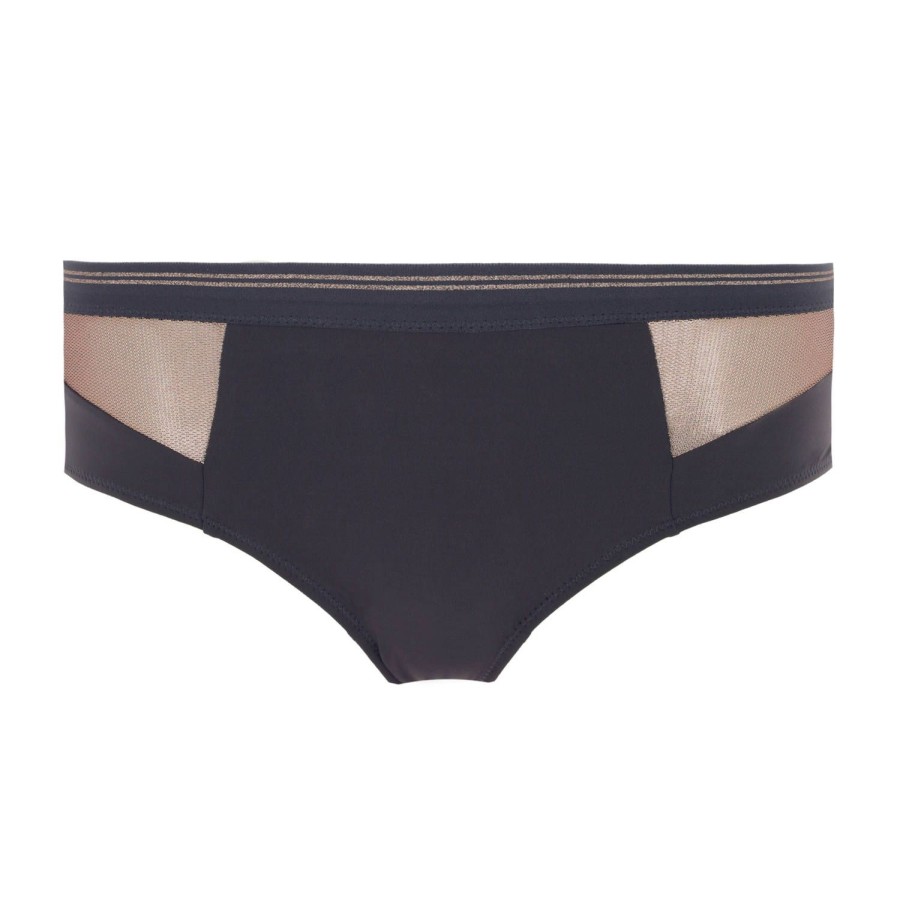 Culottes Empreinte | Shorty De Sport Gris Intense