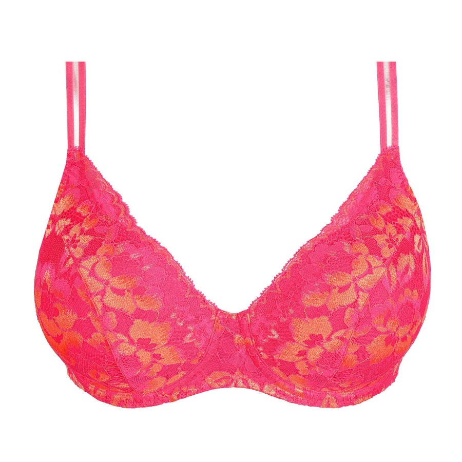 Soutiens-Gorge PrimaDonna Twist | Soutien-Gorge Coques Forme Coeur En Dentelle La Pink