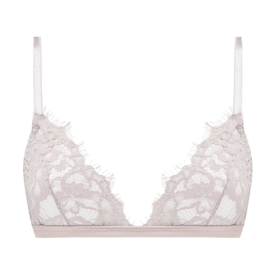 Soutiens-Gorge Coco de Mer | Soutien-Gorge Triangle En Dentelle Blush