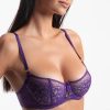 Soutiens-Gorge Aubade | Soutien-Gorge Corbeille En Dentelle Ultraviolet