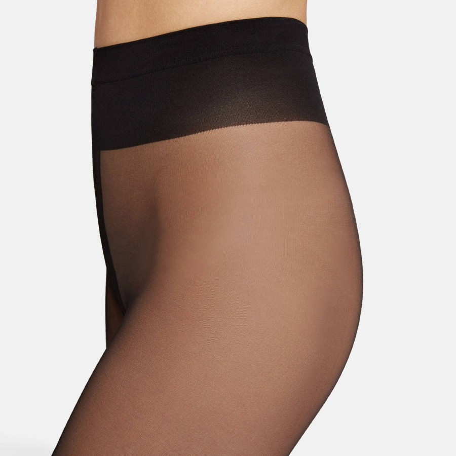 Lingerie Wolford | Collant Couture 10 Deniers Noir