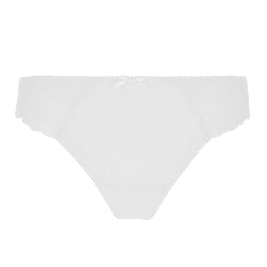 Culottes Aubade | Tanga En Dentelle Opale