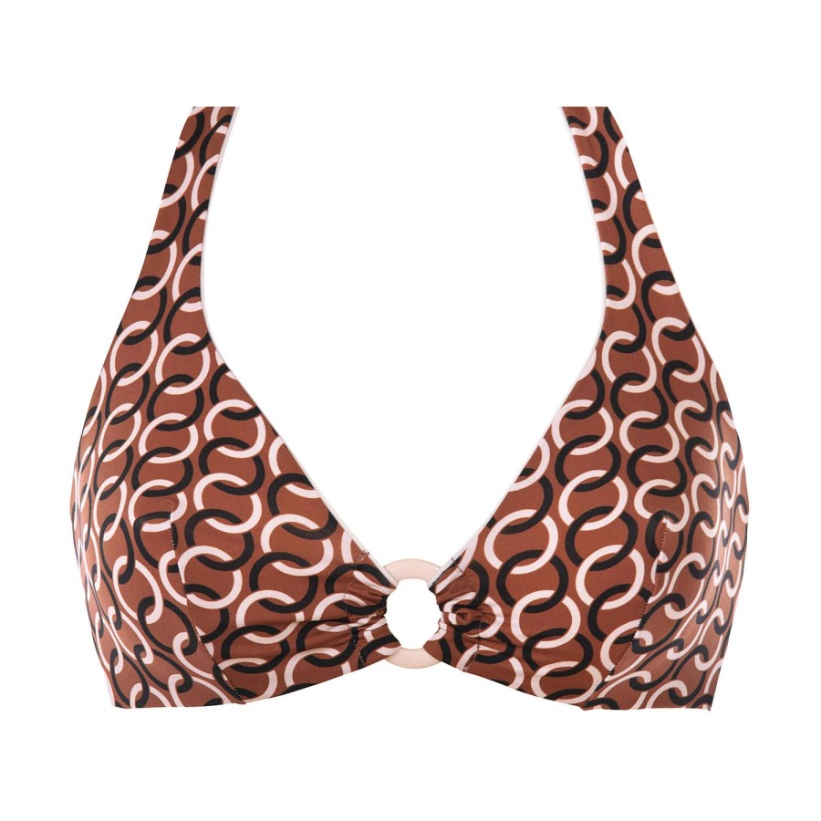 Maillots De Bain Valery Brassiere | Haut De Maillot De Bain Brassiere Marron