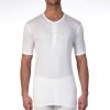 Homme Oscalito T-Shirt Et Debardeur Homme | T-Shirt Col Boutonne Homme En Coton Blanc