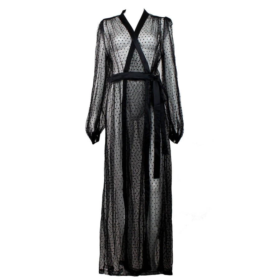 Lingerie De Nuit Dita Von Teese | Lamarr Robe Noir